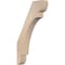 Ekena Millwork 3 1/2"W x 14"D x 26"H Olympic Smooth Knee Brace, Douglas Fir BRC04X14X26OLY00SDF - alternate 1